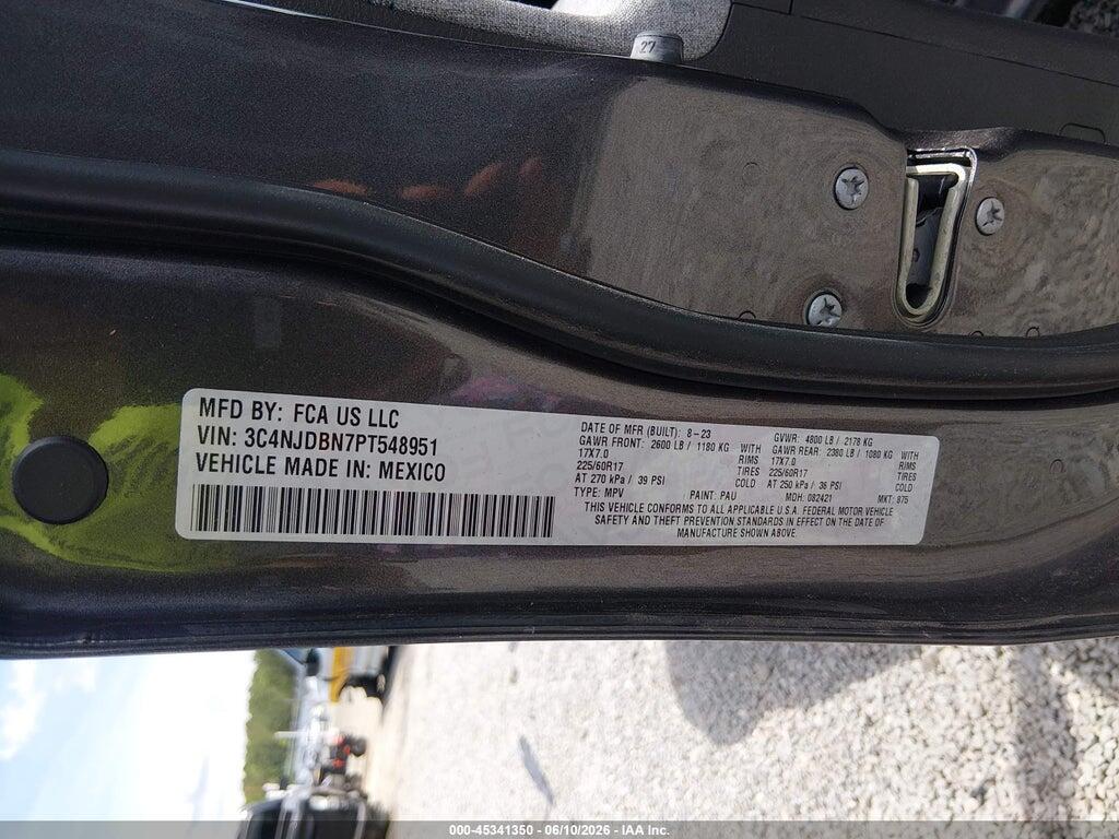 3C4NJDBN7PT548951 2023 JEEP COMPASS photo no. 9