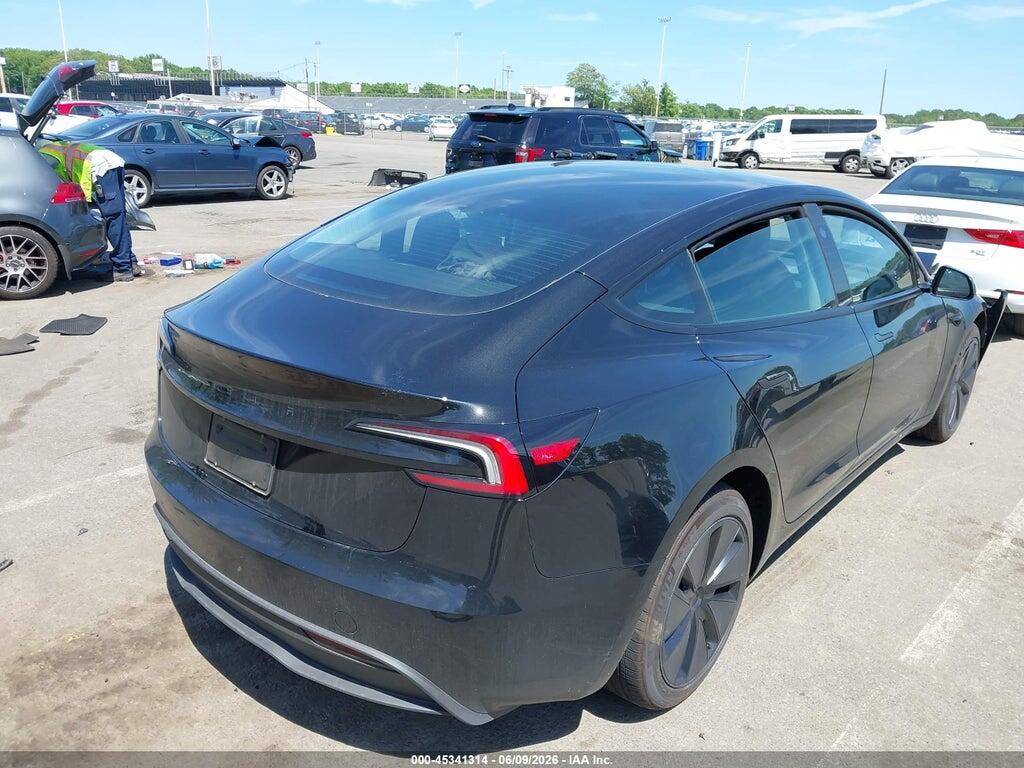 5YJ3E1EA5TF149841 2026 TESLA MODEL 3 photo no. 4