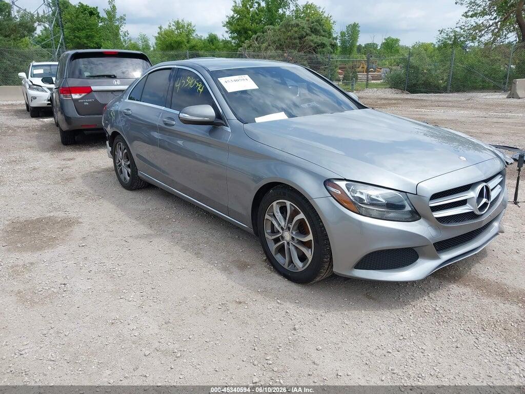 55SWF4JB3FU069693 2015 MERCEDES-BENZ C 300 photo no. 1