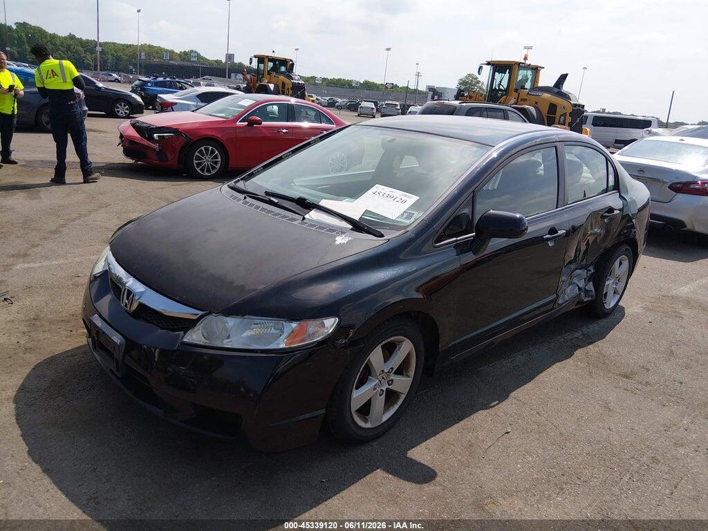 2HGFA16559H360939 2009 HONDA CIVIC photo no. 2