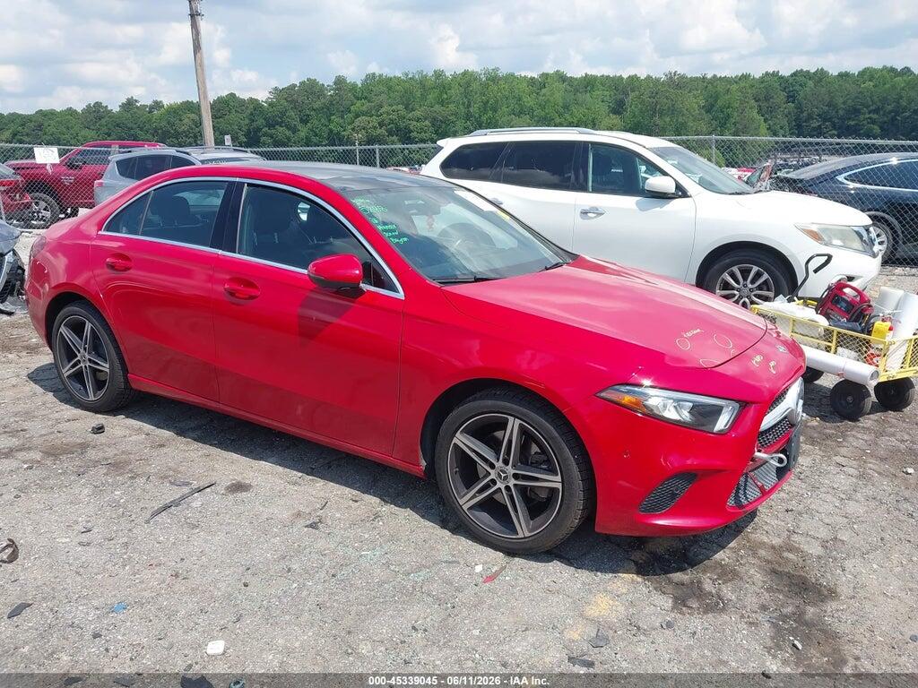 WDD3G4EB0KW026310 2019 MERCEDES-BENZ A 220 photo no. 1
