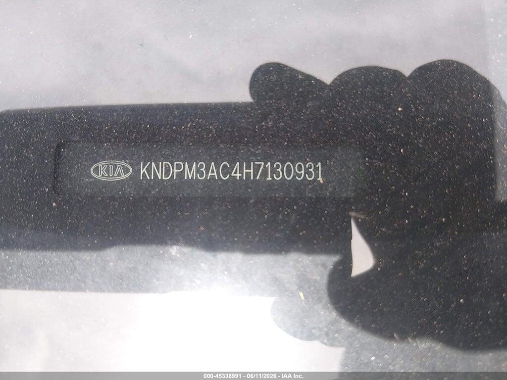 KNDPM3AC4H7130931 2017 KIA SPORTAGE photo no. 9