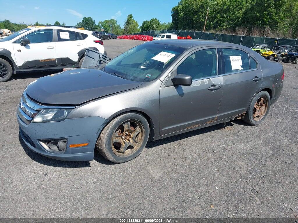 3FAHP0HAXAR394836 2010 FORD FUSION photo no. 2