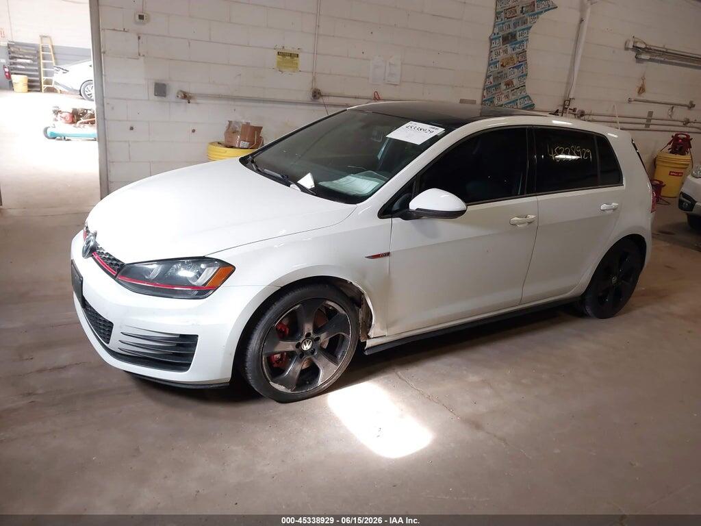 3VW447AUXHM008046 2017 VOLKSWAGEN GOLF GTI photo no. 2