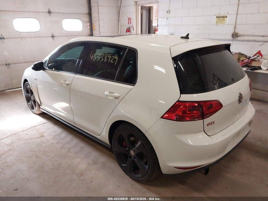3VW447AUXHM008046 2017 VOLKSWAGEN GOLF GTI photo no. 3
