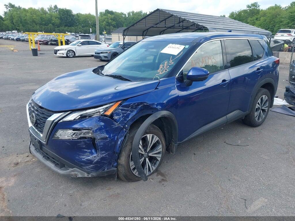 JN8AT3BB6MW221766 2021 NISSAN ROGUE photo no. 2