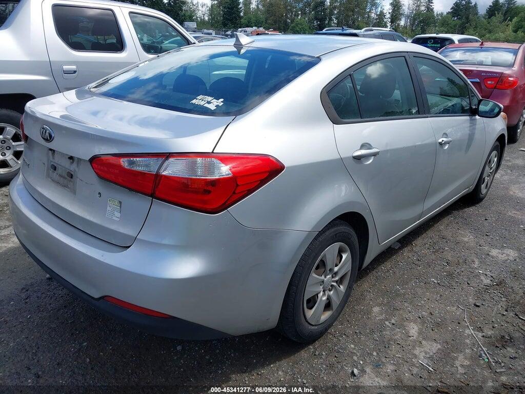 KNAFK4A66E5214383 2014 KIA FORTE photo no. 4