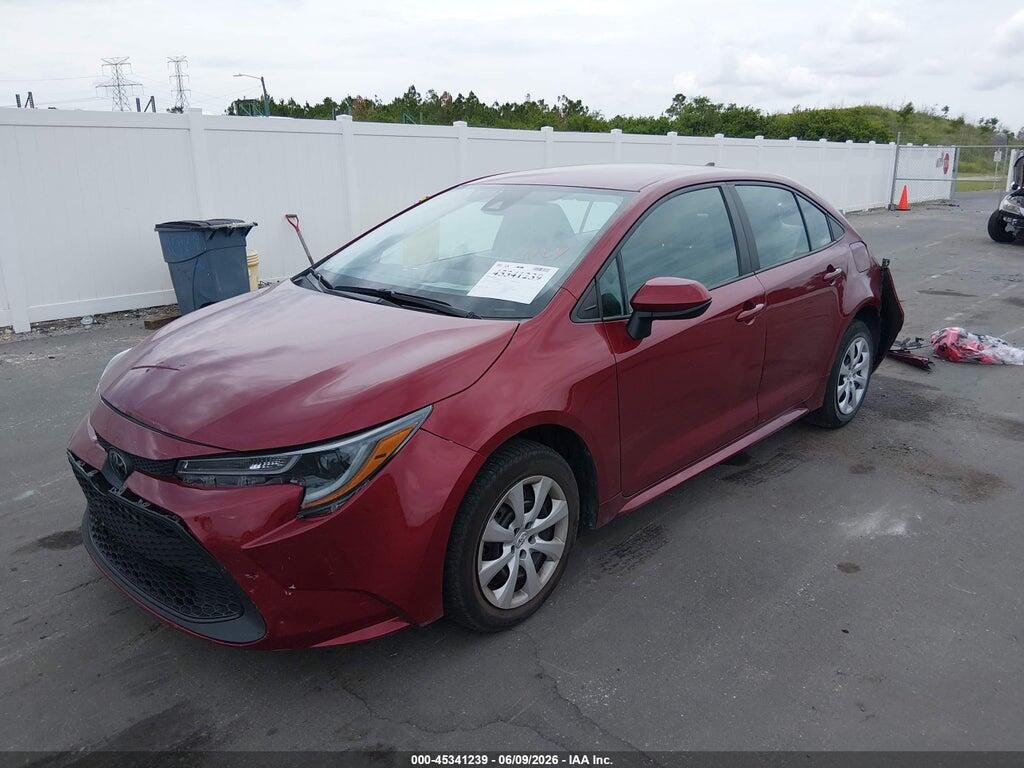 5YFEPMAE3NP367832 2022 TOYOTA COROLLA photo no. 2