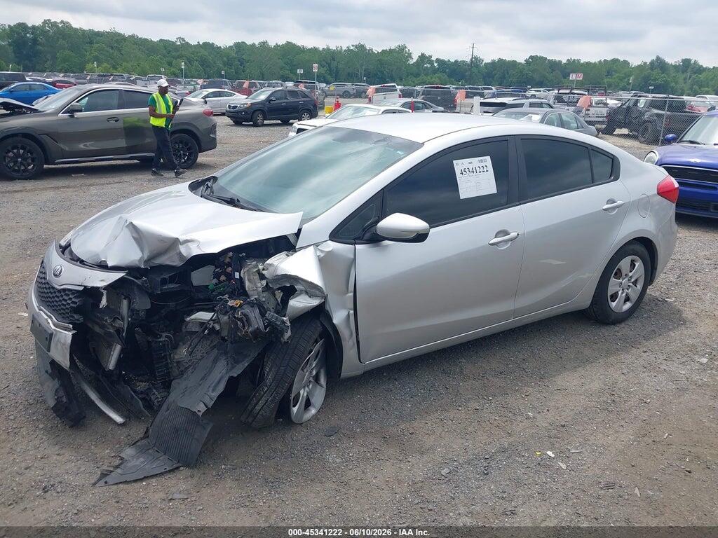 KNAFK4A63E5066886 2014 KIA FORTE photo no. 2