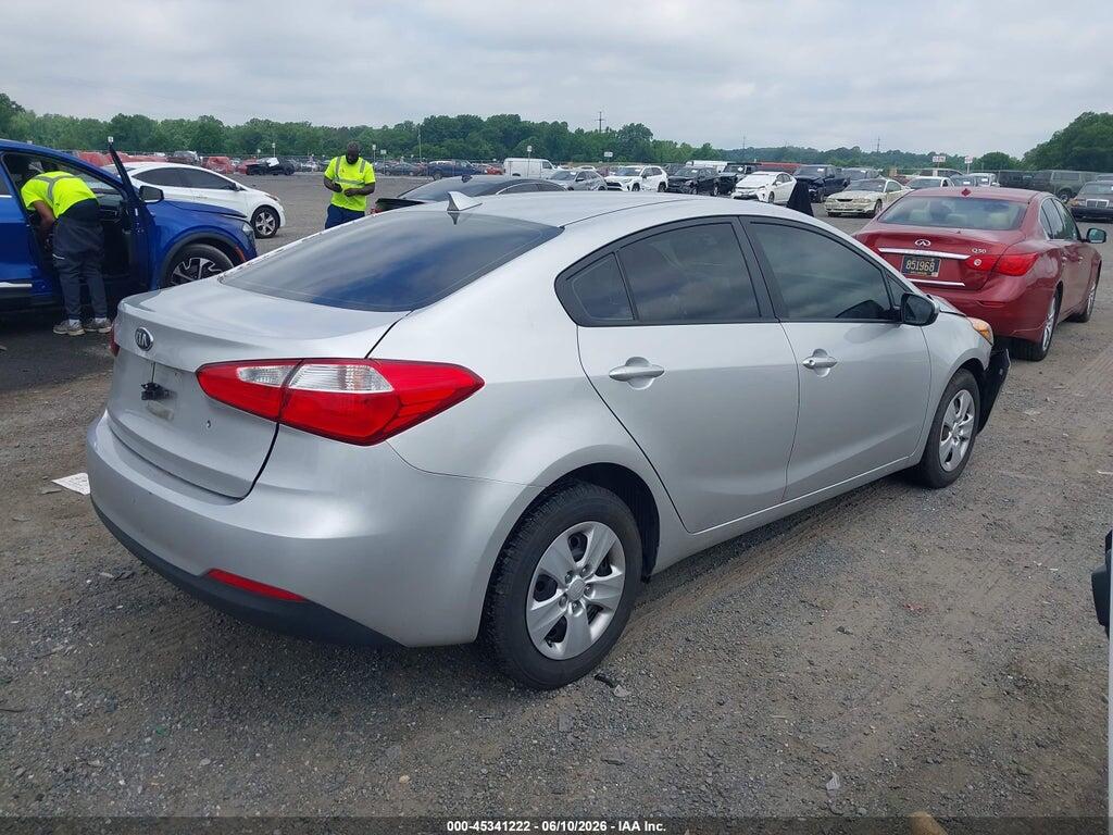 KNAFK4A63E5066886 2014 KIA FORTE photo no. 4