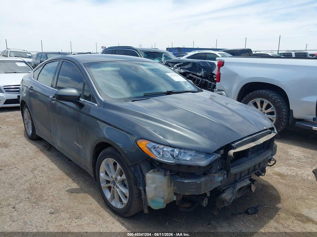 3FA6P0LU1KR221717 2019 FORD FUSION HYBRID photo no. 1