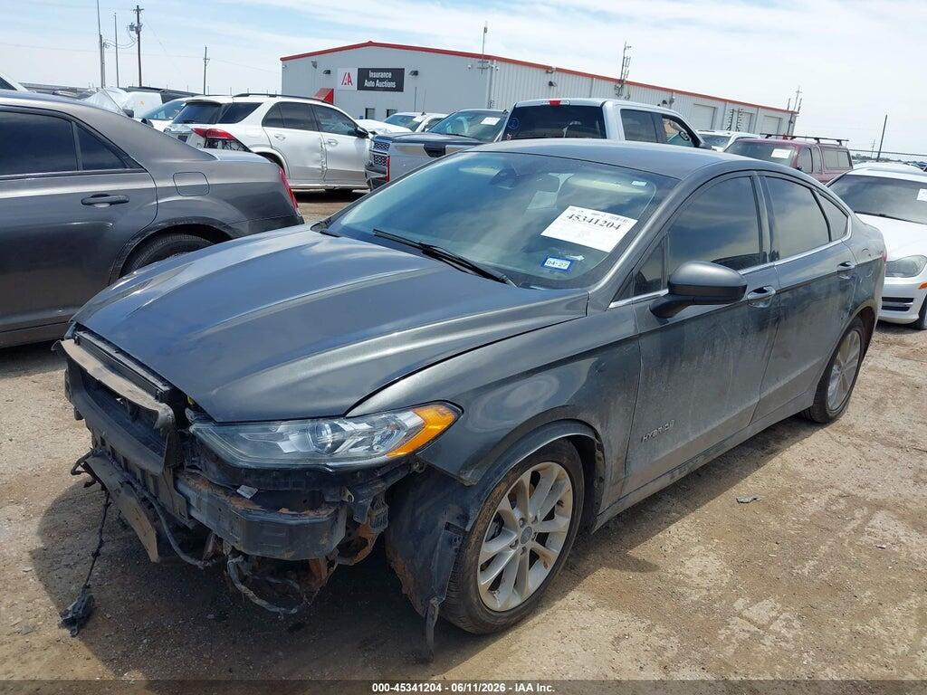3FA6P0LU1KR221717 2019 FORD FUSION HYBRID photo no. 2