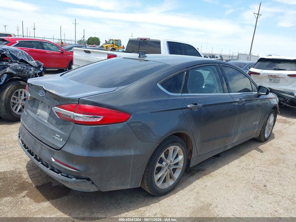 3FA6P0LU1KR221717 2019 FORD FUSION HYBRID photo no. 4