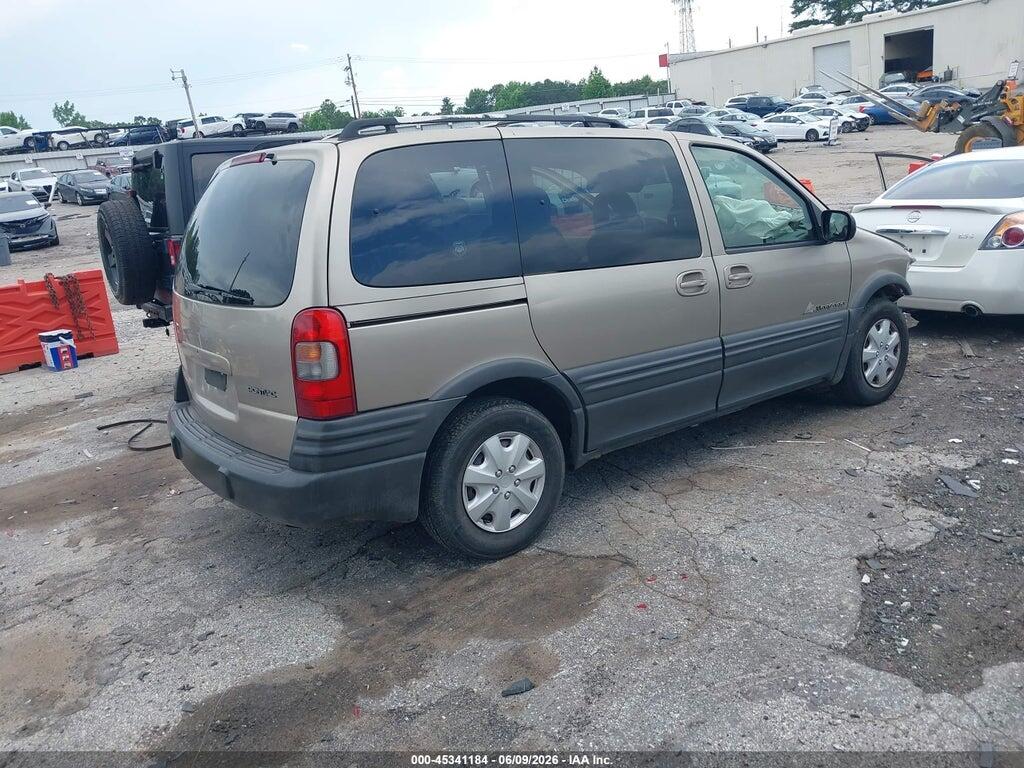 1GMDU03E21D233302 2001 PONTIAC MONTANA photo no. 4