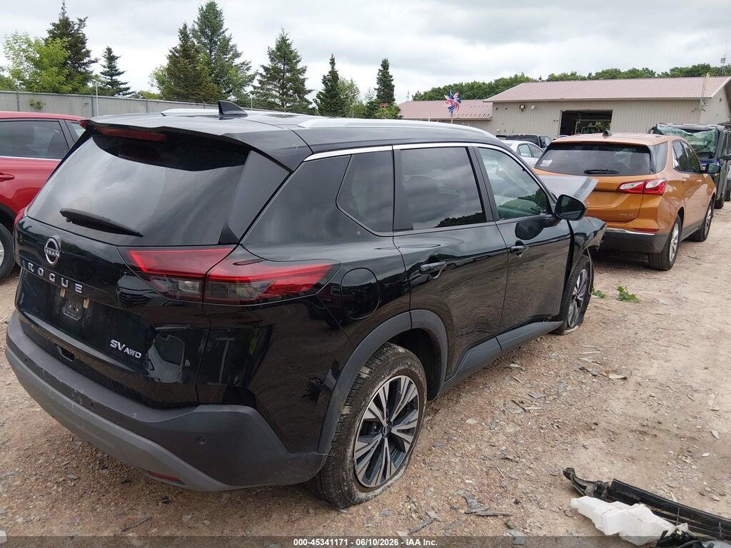 5N1BT3BB0NC708735 2022 NISSAN ROGUE photo no. 4