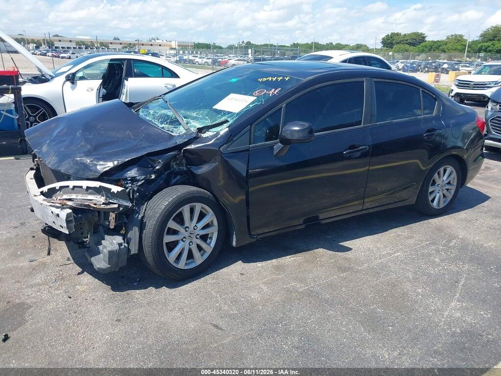 19XFB2F87CE385811 2012 HONDA CIVIC photo no. 2