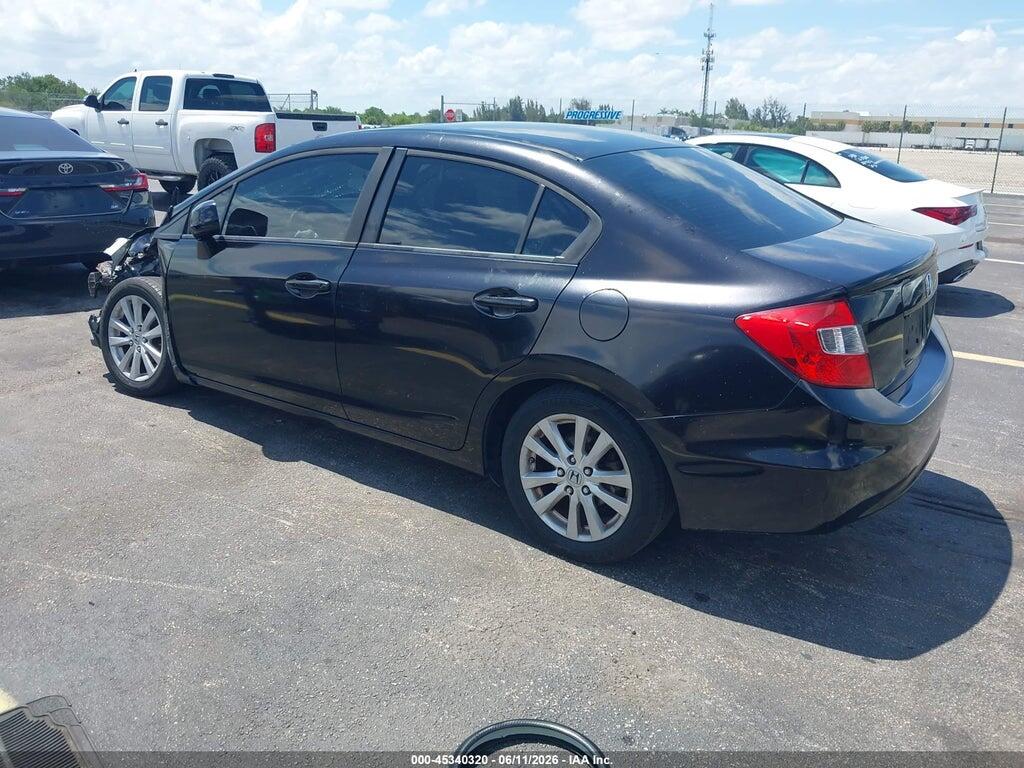 19XFB2F87CE385811 2012 HONDA CIVIC photo no. 3