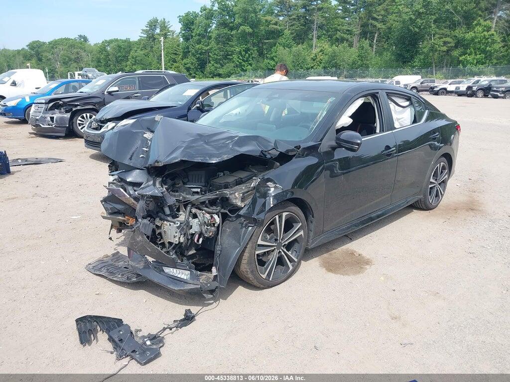 3N1AB8DV1LY293214 2020 NISSAN SENTRA photo no. 2