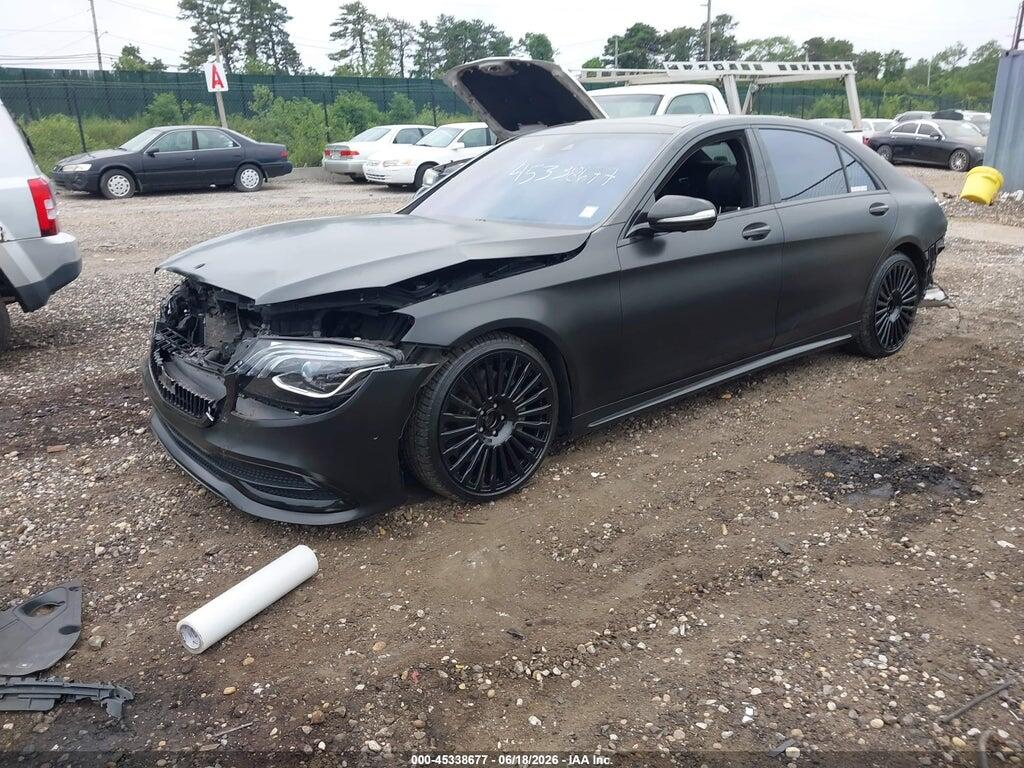 WDDUG8FB6EA025478 2014 MERCEDES-BENZ S 550 photo no. 2