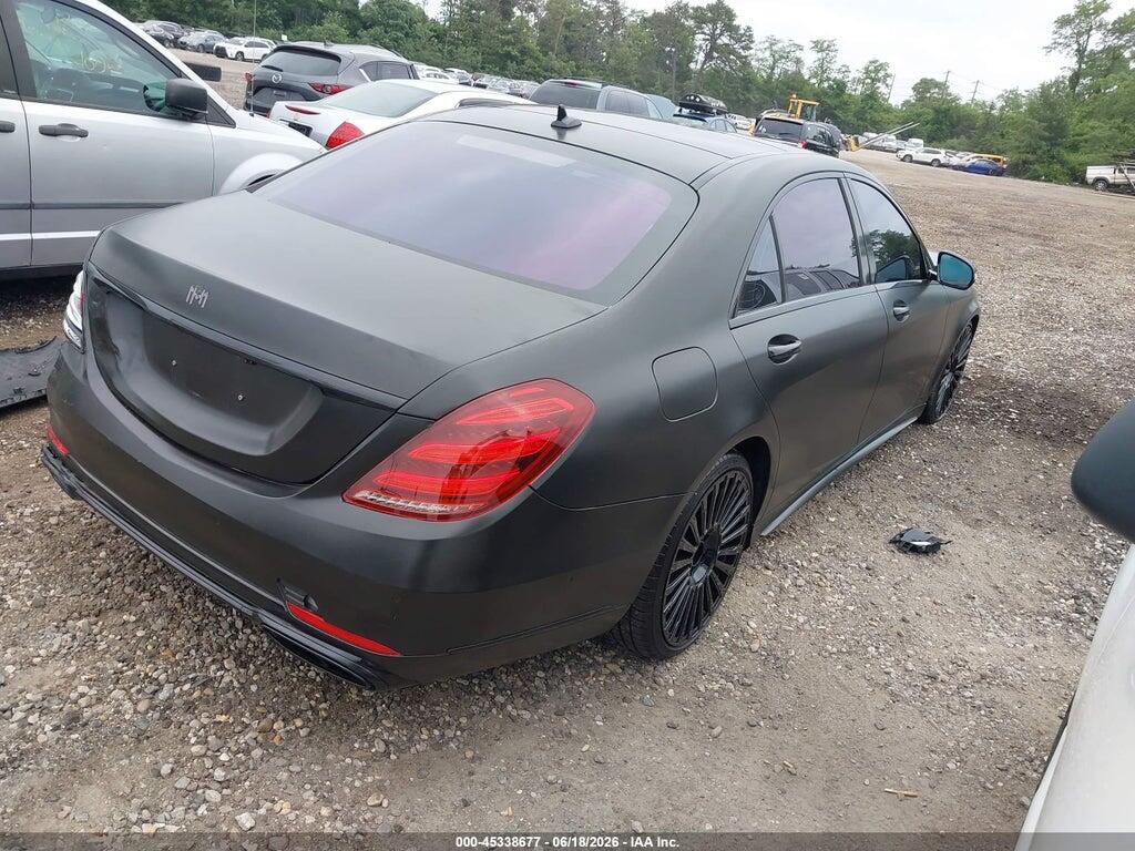 WDDUG8FB6EA025478 2014 MERCEDES-BENZ S 550 photo no. 4
