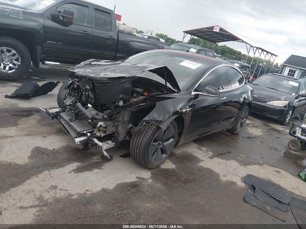 5YJ3E1EA2JF021005 2018 TESLA MODEL 3 photo no. 2