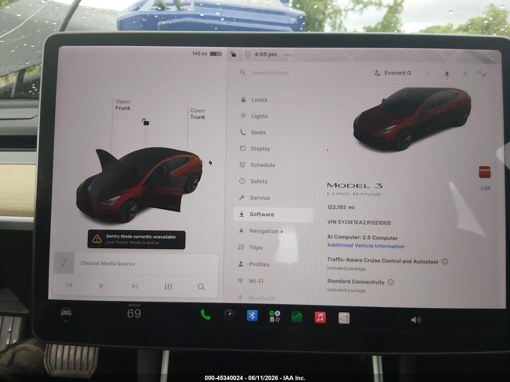 5YJ3E1EA2JF021005 2018 TESLA MODEL 3 photo no. 7