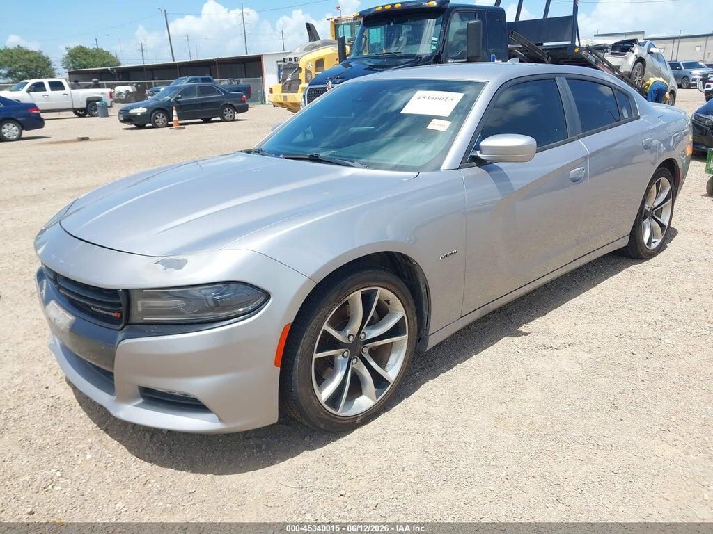 2C3CDXCT0FH777545 2015 DODGE CHARGER photo no. 2