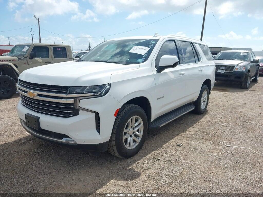 1GNSCNKD3NR195826 2022 CHEVROLET TAHOE photo no. 2