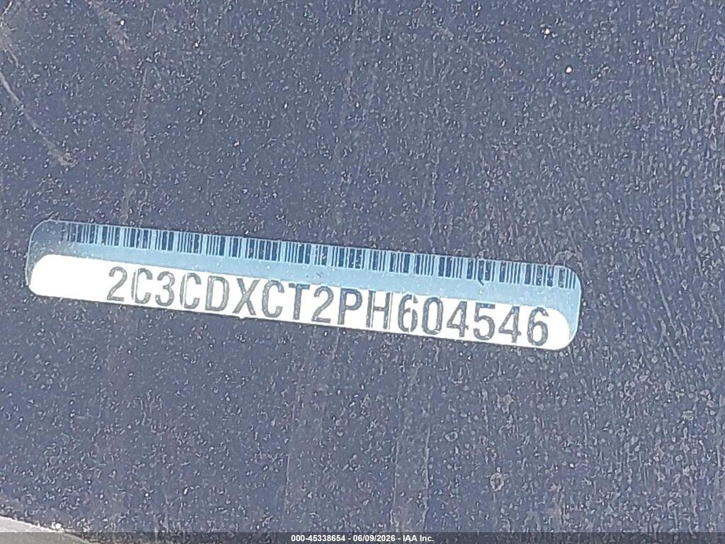 2C3CDXCT2PH604546 2023 DODGE CHARGER photo no. 9