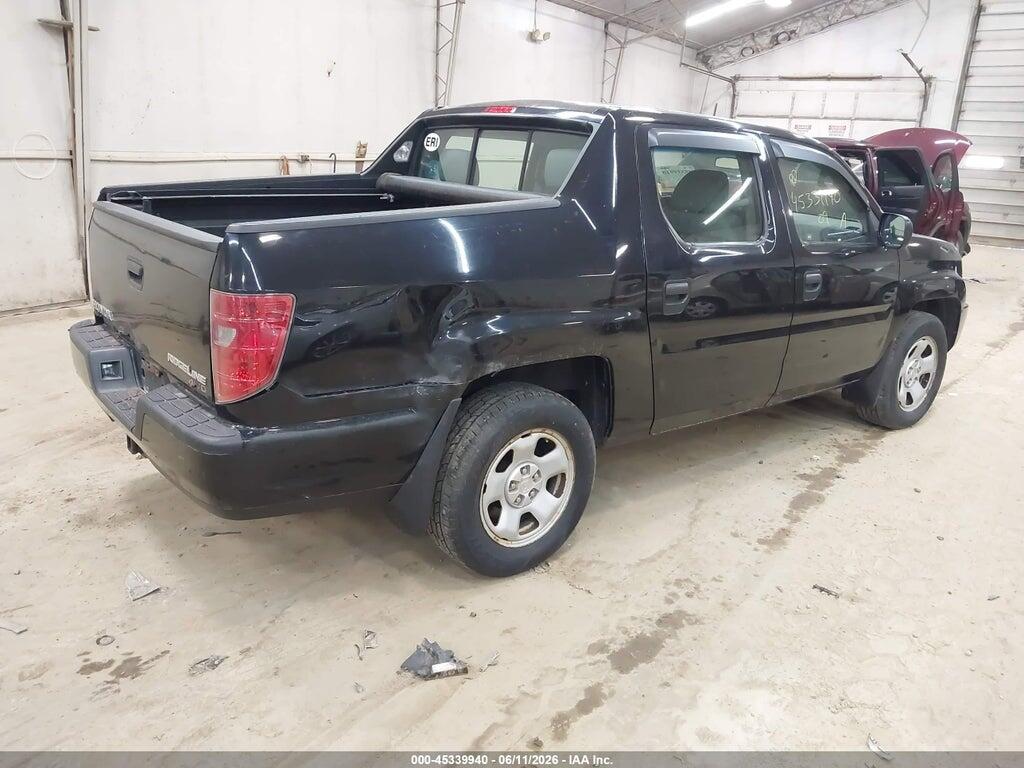 5FPYK162X9B104187 2009 HONDA RIDGELINE photo no. 4