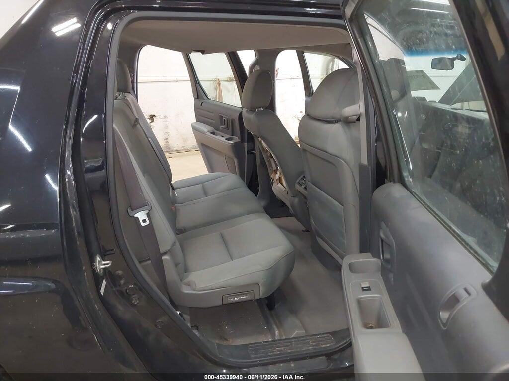 5FPYK162X9B104187 2009 HONDA RIDGELINE photo no. 8