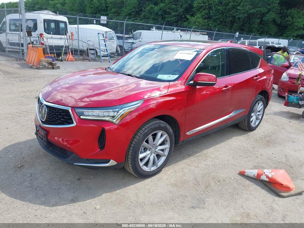 5J8TC2H32NL014990 2022 ACURA RDX photo no. 2