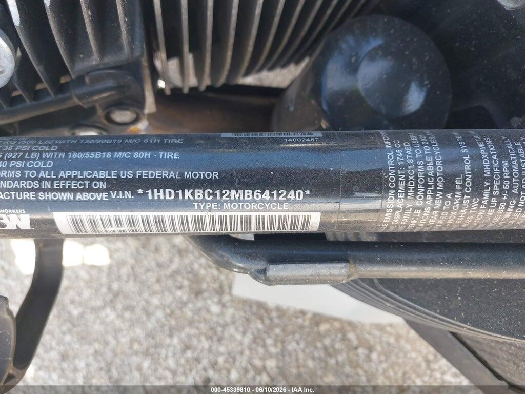 1HD1KBC12MB641240 2021 HARLEY-DAVIDSON FLHX photo no. 10