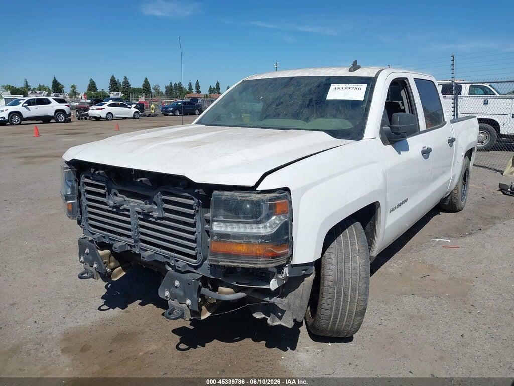 3GCPCPECXJG224195 2018 CHEVROLET SILVERADO 1500 photo no. 2