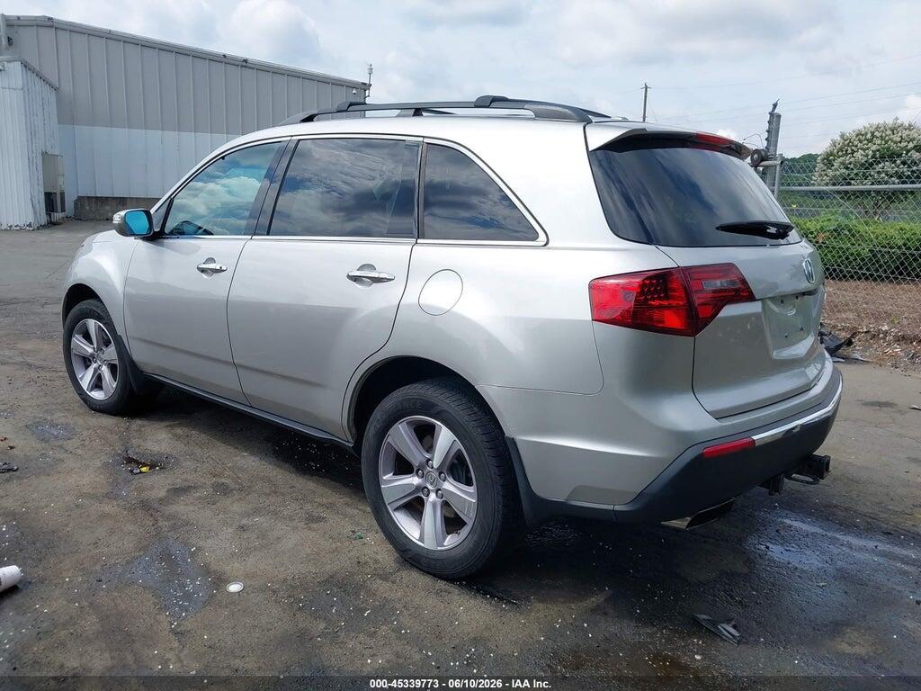 2HNYD2H27DH505747 2013 ACURA MDX photo no. 3