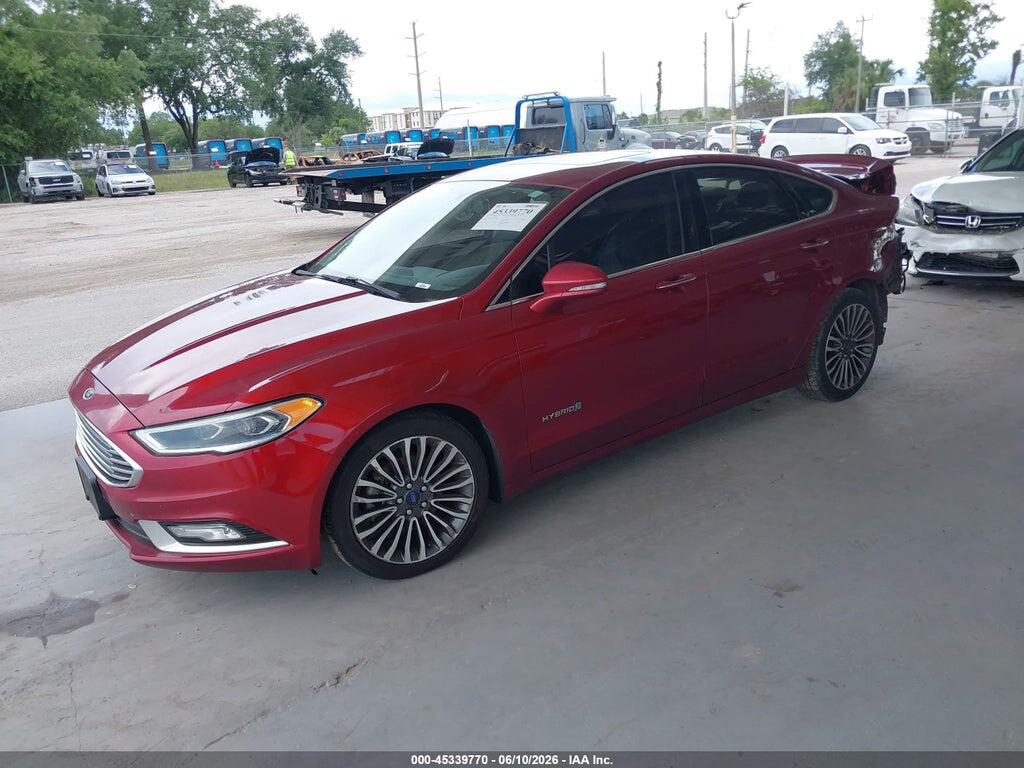 3FA6P0RU0HR388795 2017 FORD FUSION HYBRID photo no. 2