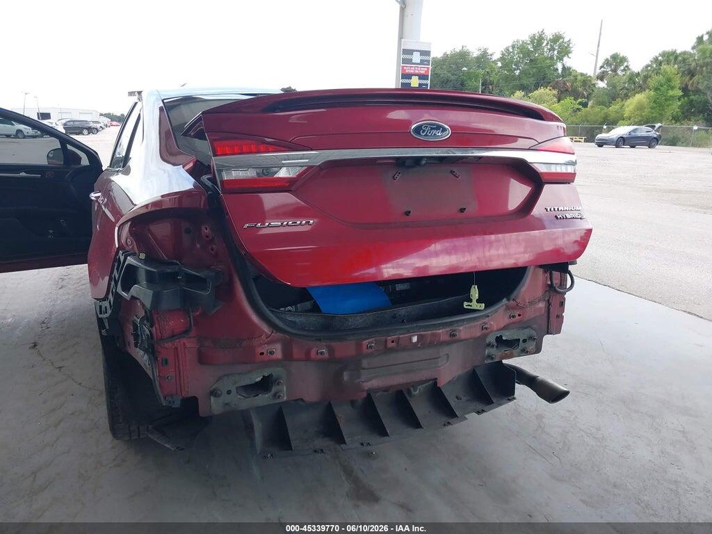 3FA6P0RU0HR388795 2017 FORD FUSION HYBRID photo no. 6