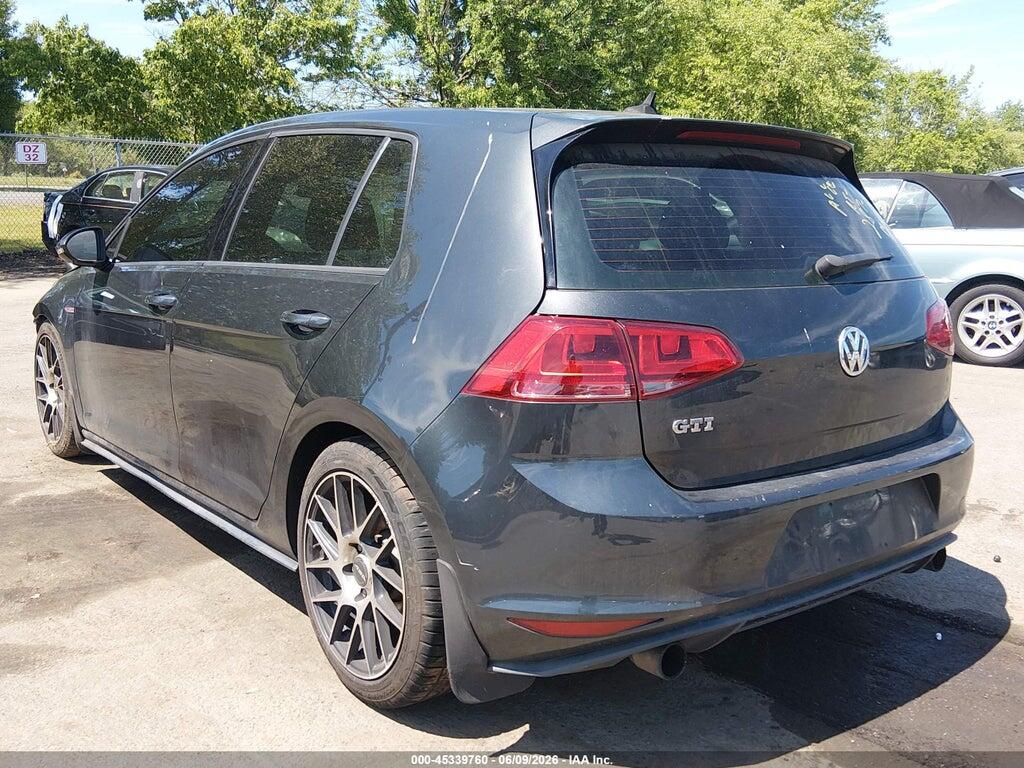 3VW4T7AU7FM033745 2015 VOLKSWAGEN GOLF GTI photo no. 3