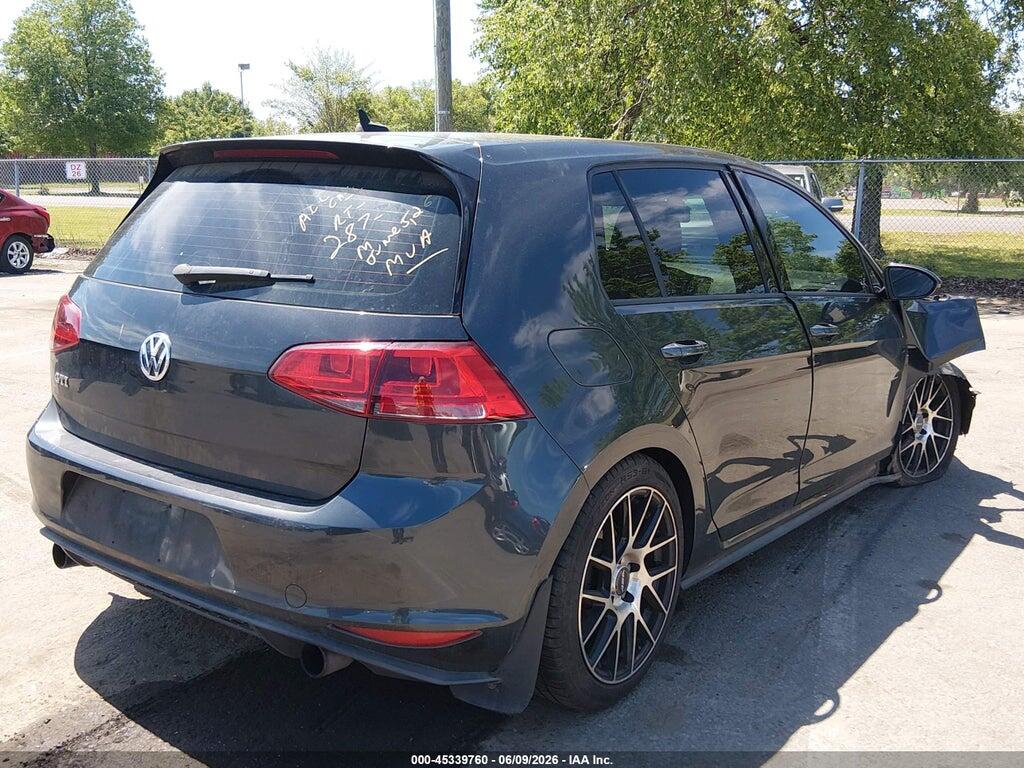 3VW4T7AU7FM033745 2015 VOLKSWAGEN GOLF GTI photo no. 4