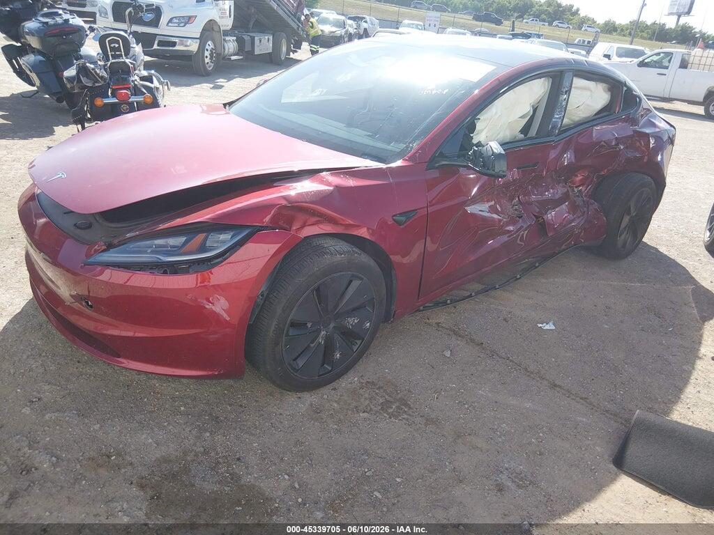 5YJ3E1EB4SF021811 2025 TESLA MODEL 3 photo no. 2