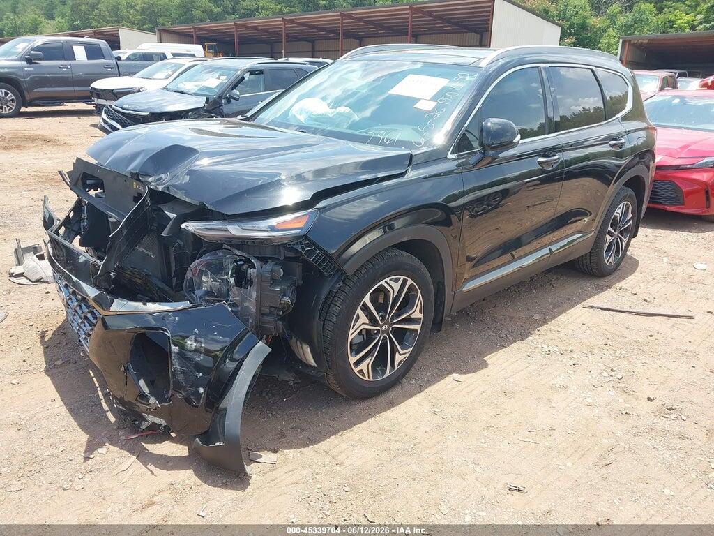 5NMS53AA1LH237961 2020 HYUNDAI SANTA FE photo no. 2