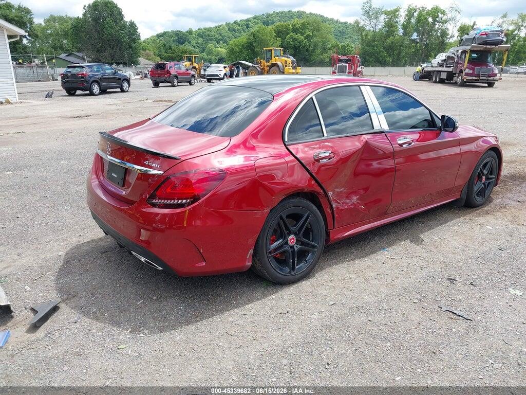 WDDWF8EB9LR562096 2020 MERCEDES-BENZ C 300 photo no. 4