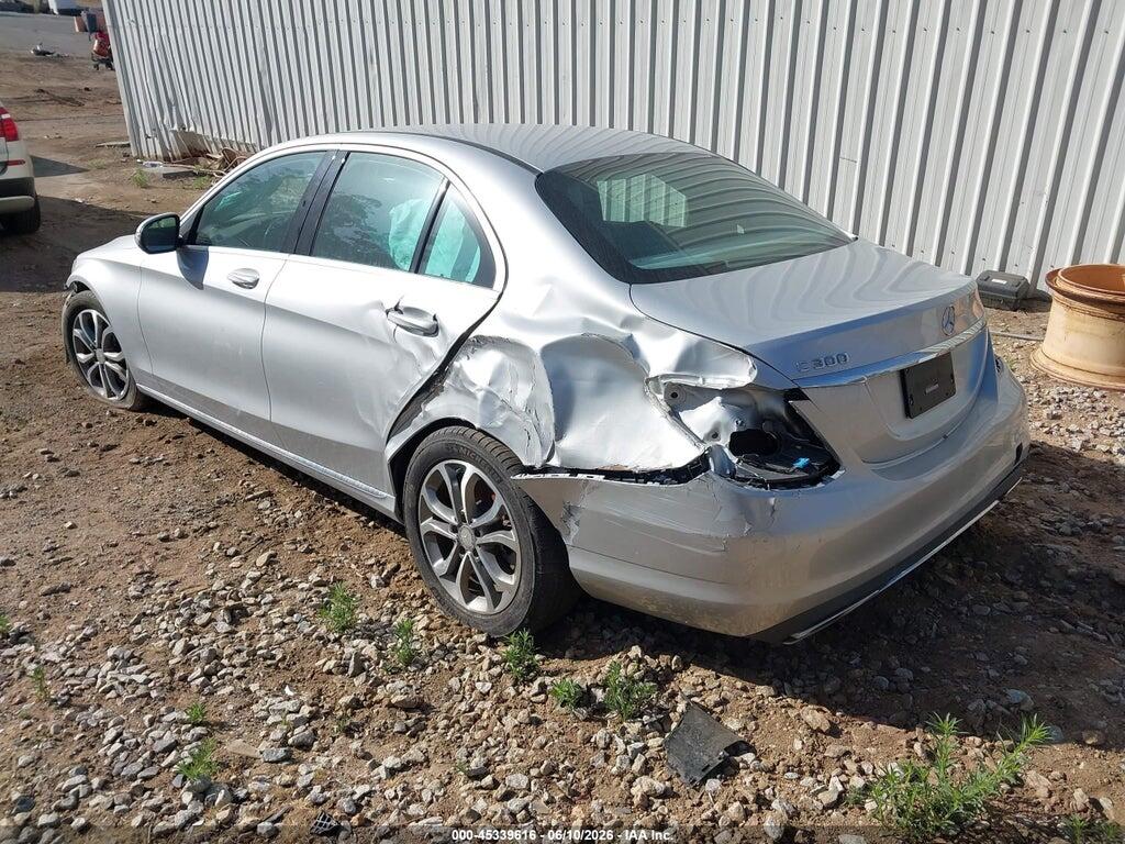 55SWF4JB7FU054405 2015 MERCEDES-BENZ C 300 photo no. 3