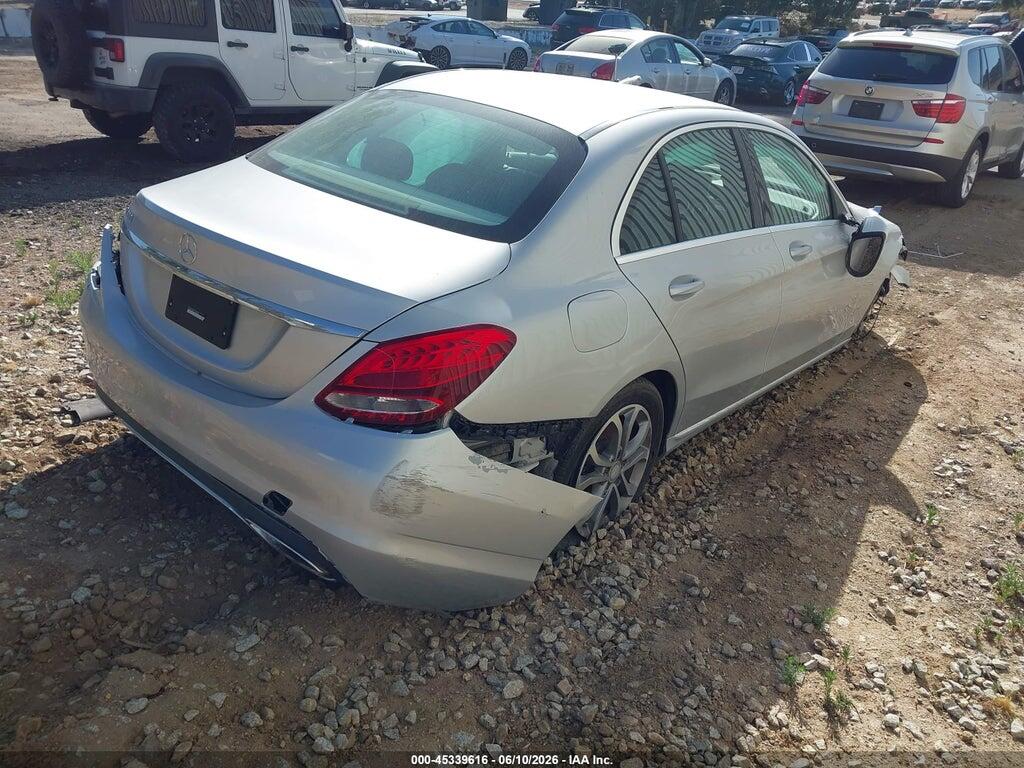 55SWF4JB7FU054405 2015 MERCEDES-BENZ C 300 photo no. 4