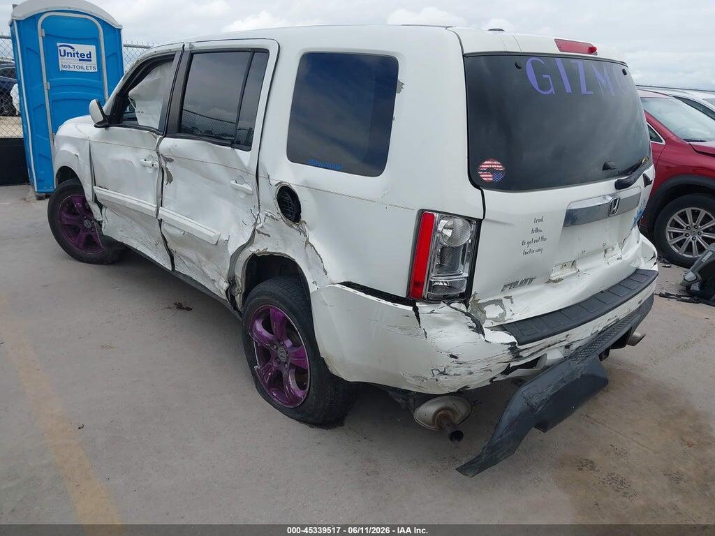 5FNYF3H51DB013656 2013 HONDA PILOT photo no. 3