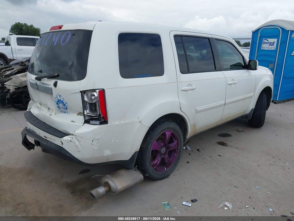 5FNYF3H51DB013656 2013 HONDA PILOT photo no. 4