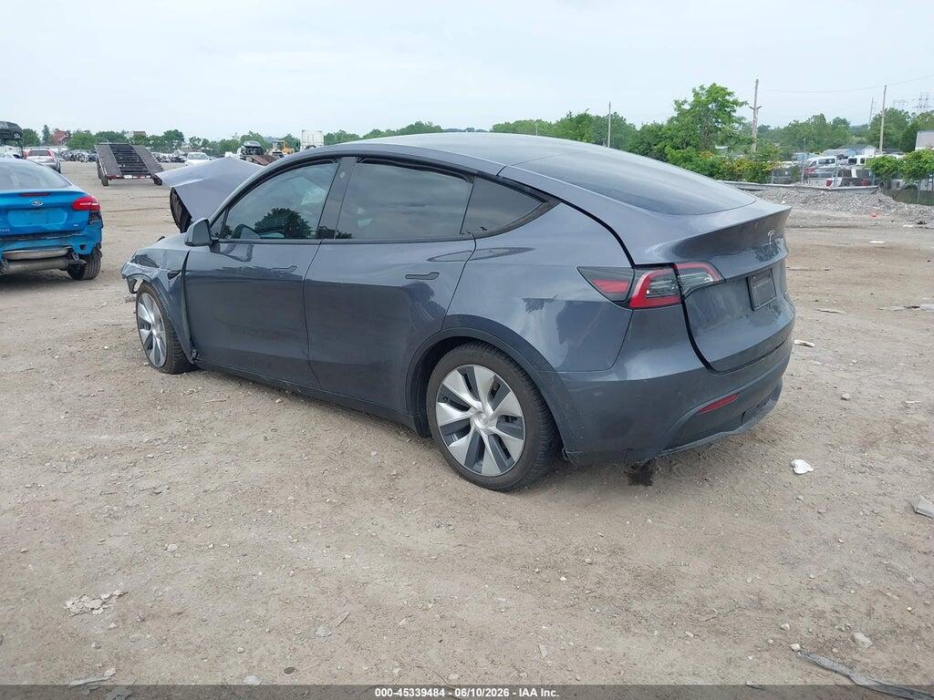 7SAYGDEE0NF457042 2022 TESLA MODEL Y photo no. 3
