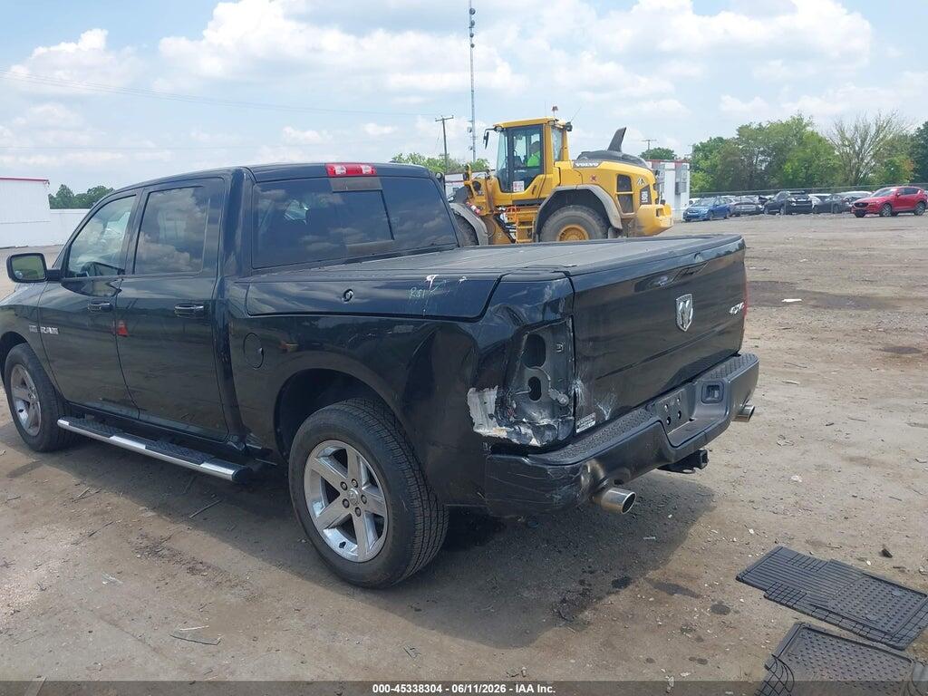 1D7RV1CT9AS211729 2010 DODGE RAM 1500 photo no. 3