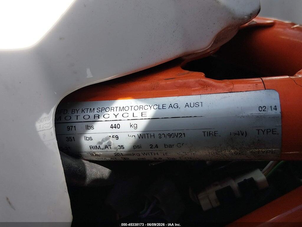 VBKV29400EM906680 2014 KTM 1190 photo no. 10