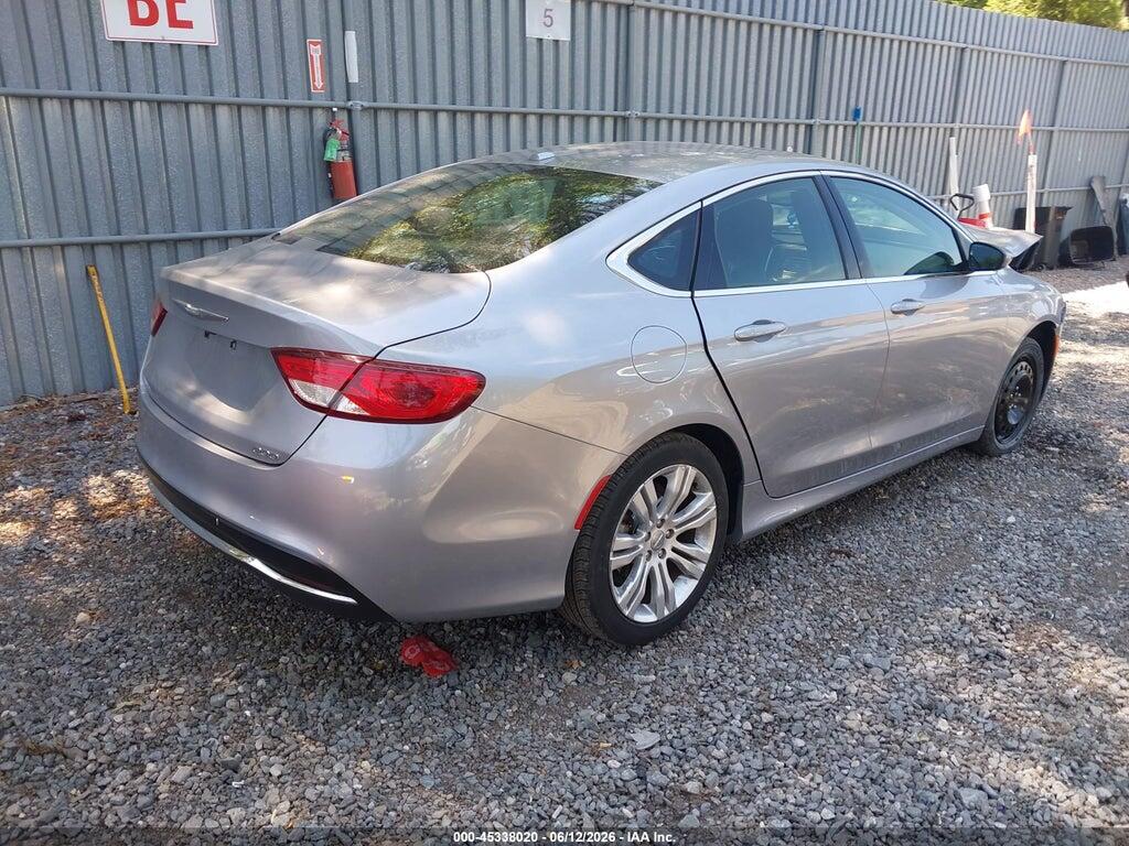 1C3CCCAB4FN539498 2015 CHRYSLER 200 photo no. 4